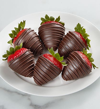 Delectable Dark Chocolate Strawberries™